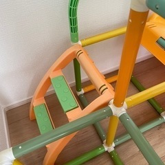 アンパンマン滑り台付きジャングルジムの画像