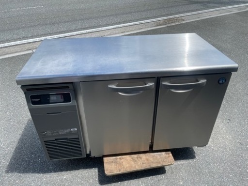 ②中古品 ホシザキ業務用テーブル形冷蔵庫 RT-120SNG 2019年 台下冷蔵庫 1200ｘ600ｘ800ｍｍ 動作問題なし■