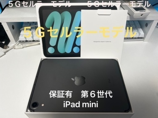 【取引中】最新第６世代iPad mini セルラーモデル６４ＧＢ