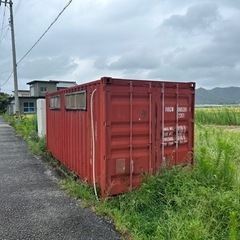 海上コンテナ、倉庫　