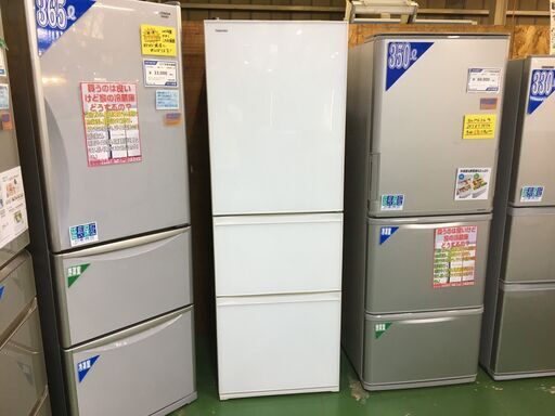 【愛品館八千代店】保証充実TOSHIBA　2020年製363L　3ドア冷凍冷蔵庫　GR-S36SXV