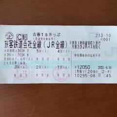 青春18きっぷ　2回分
