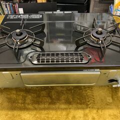 【愛品館江戸川店】リンナイ　都市ガス用ガステーブル　2020年製　KSR670BKR ID：133-033663-007の画像