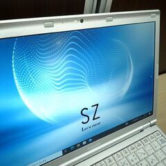 ノートPC パナソニック レッツノート CF-SZ5 電源アダプタ欠品 SSD 222GB 光学ドライブ無 中古 苫小牧西店の画像
