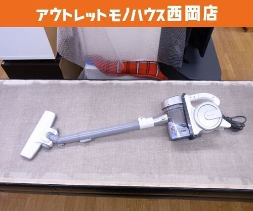 アイリスオーヤマ サイクロン式 スティッククリーナー IC-S55E-S 吸引仕事率60w 掃除機  IRIS OHYAMA  西岡店