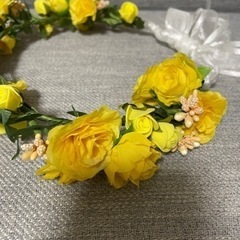 造花　フラワーリース　インテリアの画像