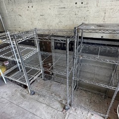 【取引中】ミニスチールラック