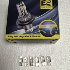 LED ヘッドライトとLED 球6個　値引き可