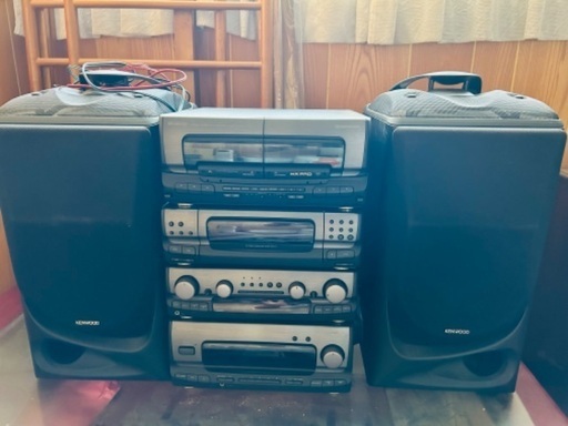 KENWOOD コンポ　スピーカー