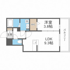 【初期費用ゼロ円】福岡市南区ＬｉｖｅＣａｓａ高宮  1