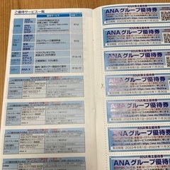 ANA株主優待券1枚 2024年5月31日までの画像