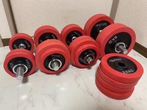 IROTEC ダンベルセット70kg