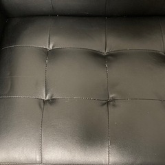 【決まりました】合皮ソファー　2人がけの画像