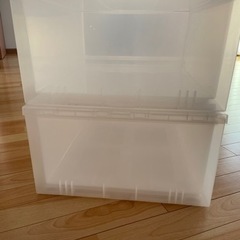 無印良品　衣装ケース　2個セットの画像