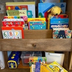 こども本棚　マガジンラック　3段