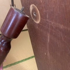 取りに来てくれる方に　和テーブル　脚はネジ式で着脱可の画像