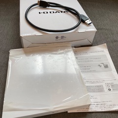 外付けDVDドライブ　 I-O DATA