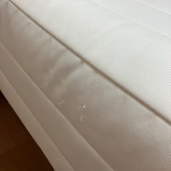 無印・脚付マットレス・シングルの画像