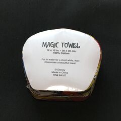 ◆100円◆マジックタオル・ハンカチ◆ミッキーマウス・ミニーマウス◆ウォルトディズニーワールド◆未使用の画像