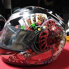 激レアバイク用ヘルメットになりますの画像