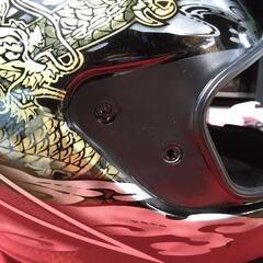 激レアオートバイヘルメットの画像