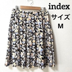 in dex  インデックス　花柄スカート