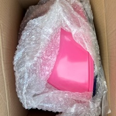 Colemanコールマン パーティーボールグリル　ピンク　未使用品の画像