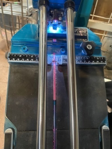 ■中古品 石井超硬 タフエースクリンカー JWS-480TCLA 切断機 手動タイルカッター 動作問題なし■
