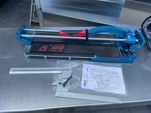 ■中古品 石井超硬 タフエースクリンカー JWS-480TCLA 切断機 手動タイルカッター 動作問題なし■
