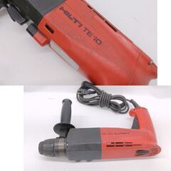 HILTI ハンマドリル TE10 ケース付き AC100V ハンマードリル 電動工具 ヒルティ☆ 札幌市 豊平区 平岸の画像