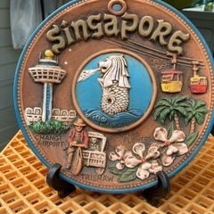 シンガポール　置物