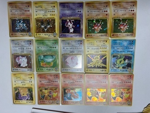 旧裏ポケモンカードマーク無、マーク有