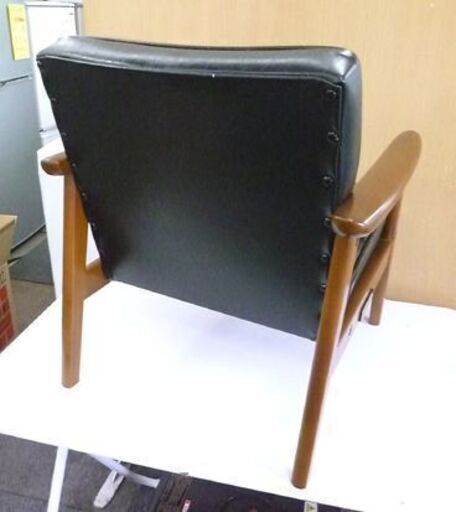 カリモク60 Kチェアミニ スタンダードブラック 幅39×奥行43×高さ42.5cm