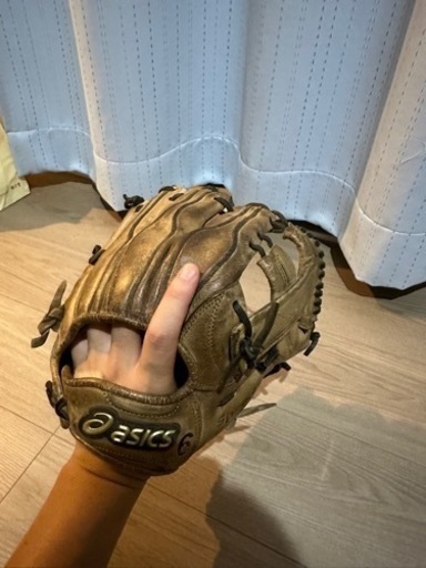 ⭐️値下げしました⭐️硬式グローブ【asics】