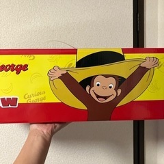 再値下げ おさるのジョージ 足枕 きいろ