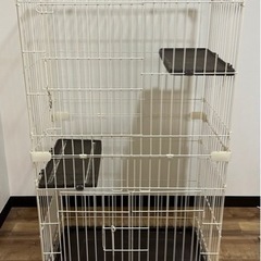 2段　キャットケージ　猫ケージ【8月16日まで】