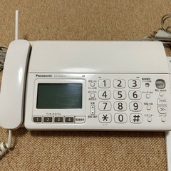 FAX付き電話機 おたっくす Panasonic KX-PD303DL-Wの画像