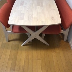決まりました ニトリ　ダイニングセットの画像