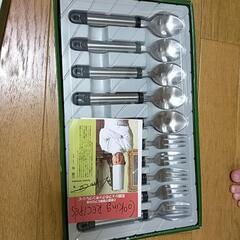 最終値下げ　早い者勝ち　スプーン　フォークセットの画像