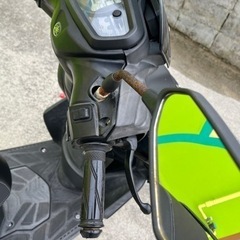 シグナスRAY　ZR ブラック 125cc 小型バイクの画像