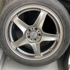 prodrive プロドライブpcd100 5穴GC 05 A ブリヂストン　当時物　貴重　レア　215/50/R17 ホイールの画像