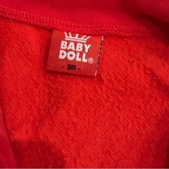 美品 BABYDOLL トレーナー キッズ アウター1の画像