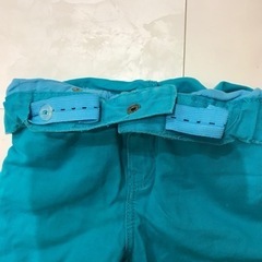 H&M ハーフパンツ ターコイズ エメラルド キッズ サーフの画像