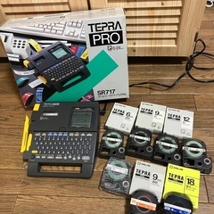 テプラpro sr717 ラベルワープロ
