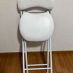 ニトリ Nitori 折りたたみチェア エリプス ホワイトの画像