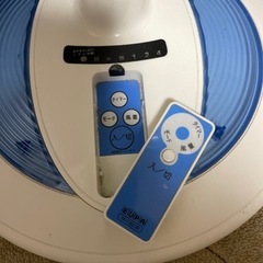 リモコン式扇風機の画像
