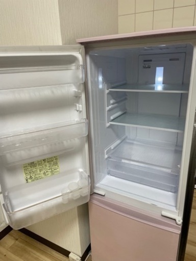 【決定】SHARP冷蔵庫ピンク色