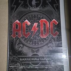 ポスターフレーム　ACDC ポスター付