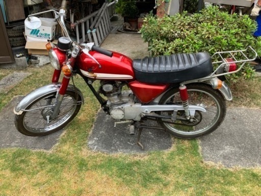 HONDA  CB90 赤　レストアベースに