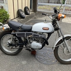 YAMAHA DT-1 レストアベースに